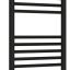 Полотенцесушитель электрический Сунержа Богема 3.0 прямая 1200х400 МЭМ левый, Матовый чёрный