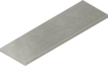 Italon Керамогранитная ступень Terraviva Scalino Ang. SX Grey 33x90 Nat