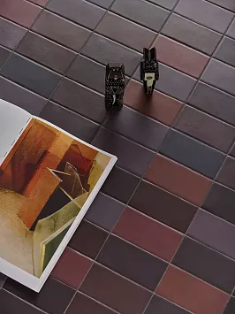 Mutina Керамогранит Lane Base Aubergine 7,9x16
