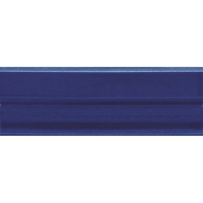 Бордюр Ceramiche Grazia Epoque Finale Diamantato Cobalt Craquele 6,5x20