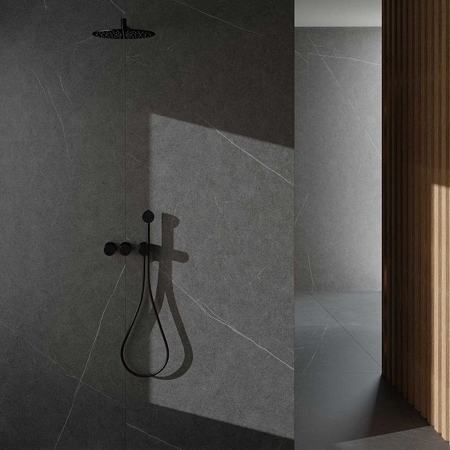 Керамогранит Living Allure Anthracite 120x120, 9 mm, Natural Finish