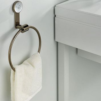 THG Hirondelles Полотенцедержатель - кольцо 18см., цвет: Umber color PVD