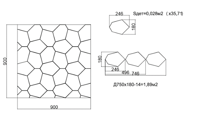 ART NATURA  Модульный паркет Дуб "Соты " 72х900х900 цвет по согласованному образцу, Натур (Natural) Масло