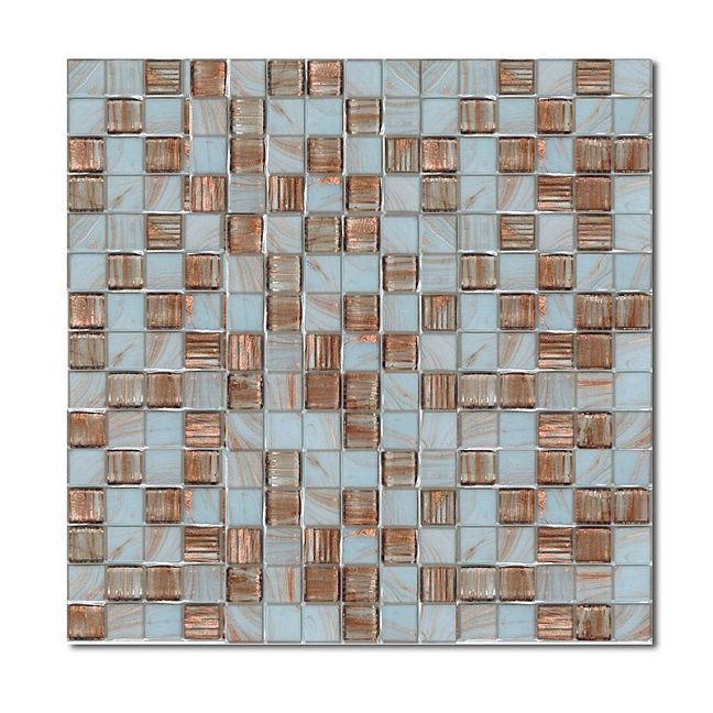 Мозаика Rose mosaic White Stripes