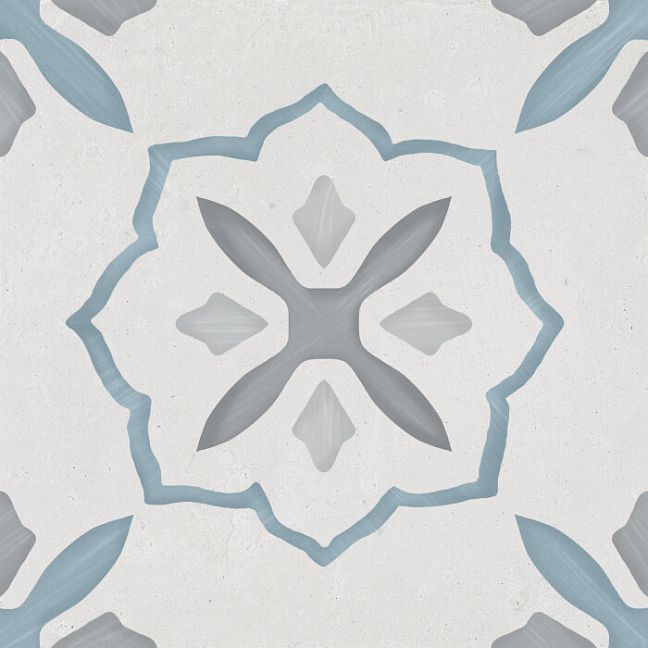 Harmony Керамогранит Sirocco Blue Cross 22,3x22,3x0,9 Матовый