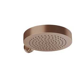 Gessi Origini Верхний душ,защитой от известкового налета, Copper Brushed PVD