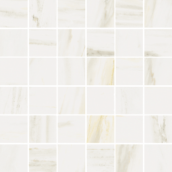 Italon Керамогранитная мозаика Stellaris Carrara Ivory 30x30x0,9 Матовая
