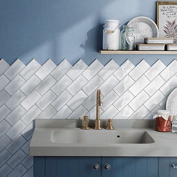 Керамическая плитка Equipe Splendours White 7,5x15