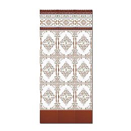Керамическая плитка Ceramica Ribesalbes Zocalo Listone Cordon Miel 3x20 купить в Москве: интернет-магазин StudioArdo