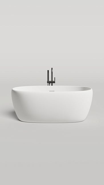 Ванна отдельностоящая LUCE 150x75 покраска по RAL полностью