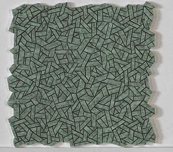 Микромозаика Sergio Savino Fasce Lisce 30x30 Sage Green