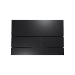 Tece Square II Панель смыва с двумя клавишами металлическая, цвет черный матовый купить в Москве: интернет-магазин StudioArdo