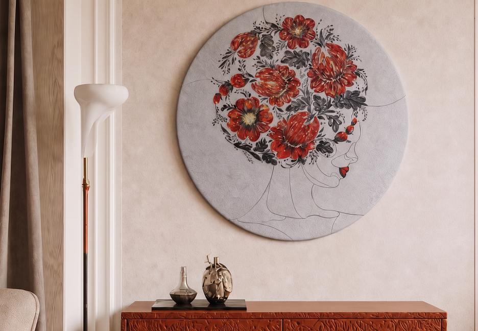 Авторское панно ART NATURA Красная Заря