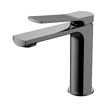 Nemo NM-1311-BGM Смеситель для раковины с донным клапаном BRUSH GUN METAL (БРАШИРОВАННЫЙ АНТРАЦИТ)