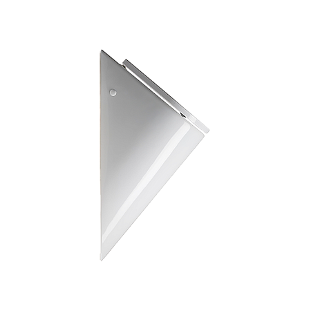 Писсуар подвесной Pura с безободковой системой смыва с крышкой фаянсовый белый (769811)
