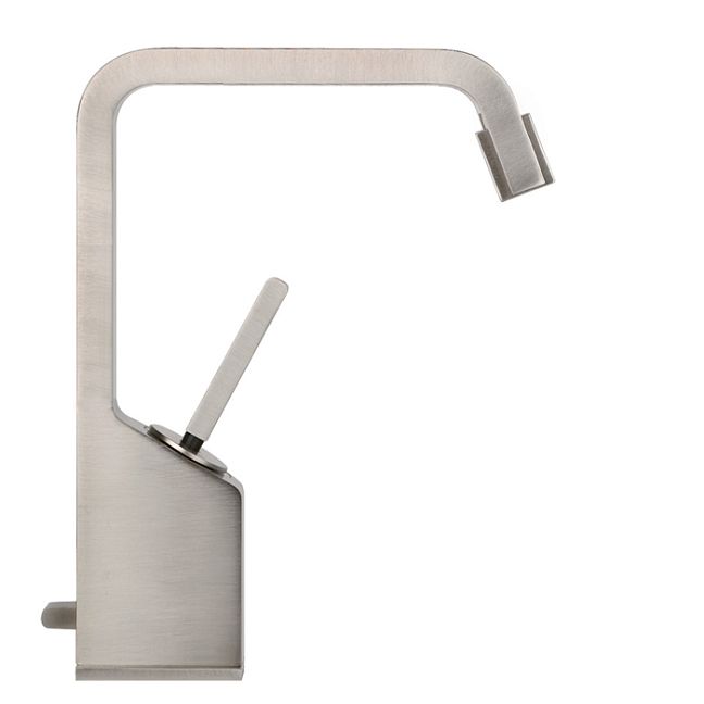 Излив настольный Gessi Rettangolo XL, комбинируемый с удаленным управлением (не входит в комплект)