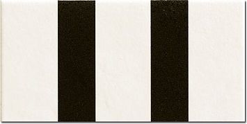 Керамогранит Mutina Mattonelle Margherita Parallel Black 10,1x20,5
