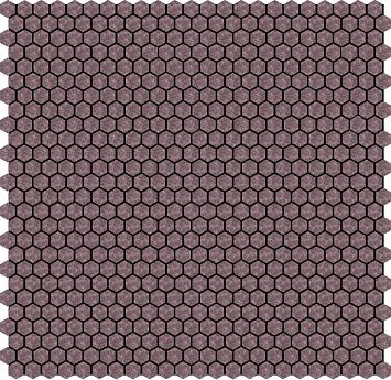 Микромозаика Sergio Savino Esagoni 28,5X30 Purple Brown