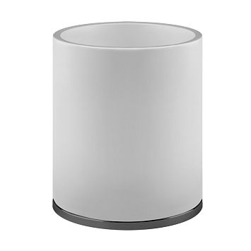 Gessi Tondo Корзина для мусора белая/Black XL