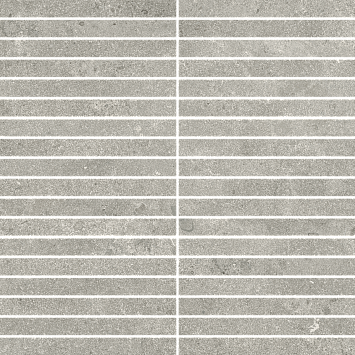 Italon Керамогранитная мозаика Aura Stone Grey Strip 30x30x0,9 Матовая