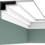 Потолочный карниз Orac Décor C392 STEPS пуротач 200,0 x 10,0 x 19,0