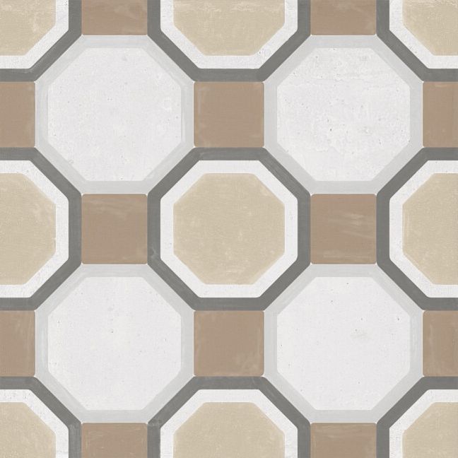 Керамическая плитка Harmony Patterns Sand  Diamond 22,3x22,3cm 10mm
