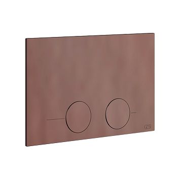 Gessi Клавиша смыва для унитаза, двойная, для систем инсталляций TECE, Copper Brushed PVD