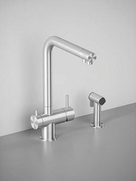 Смесители QuadroDesign Idealaqua Inox