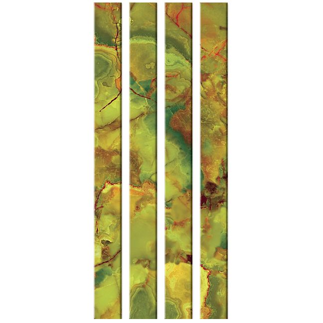 Стеклянный профиль Sicis You Glass  Green 26,2 x 300 x 6 мм