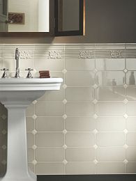 Вставка Ceramiche Grazia New Classic Tozzetto Bianco 3x3 купить в Москве: интернет-магазин StudioArdo