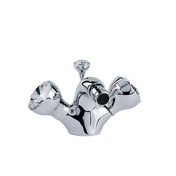 Смеситель для биде ½“ Joerger Palazzo Crystal 605.10.100.xxx