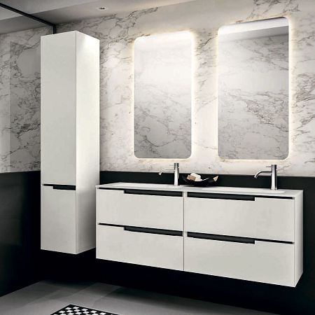Комплект мебели Oasis Profilo Bianco lacquered 140x38x205см