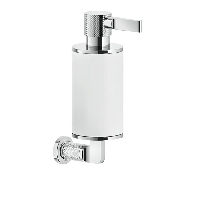 Gessi Inciso Дозатор для жидкого мыла настенный, белый/хром