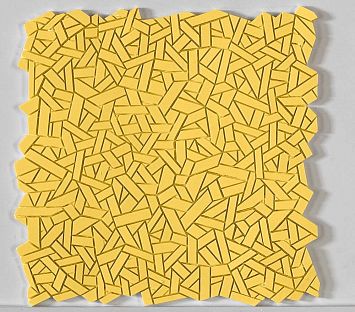 Микромозаика Sergio Savino Fasce Lisce 30x30 Mustard