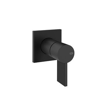 Gessi Inverso Diamantato Настенный смеситель для раковины на 1 выход, Matte Black