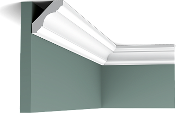 Потолочный карниз Orac Décor C215F гибкий полимер 200,0 x 4,7 x 4,7