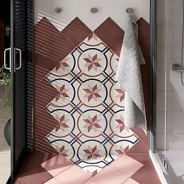 Керамогранит Equipe Art Nouveau Coral Pink Matt 20x20 купить в Москве: интернет-магазин StudioArdo