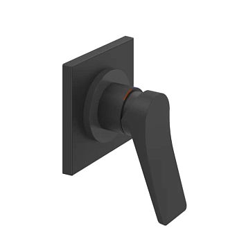 Gessi Rilievo Встраиваемый смеситель для душа на 1 источник (внешние части), nero XL