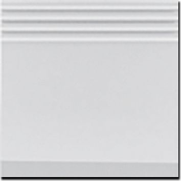 Плинтус LaDiva Сeramiche Eugenia Zoccolo Monza Latte Lucido 15x15