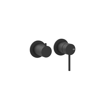 Gessi 316 Встраиваемый смеситель, на 2 источника (внешняя часть), Black XL