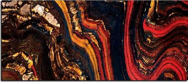 Стеклянная плитка Sicis Vetrite Gem Glass Magma 120x280