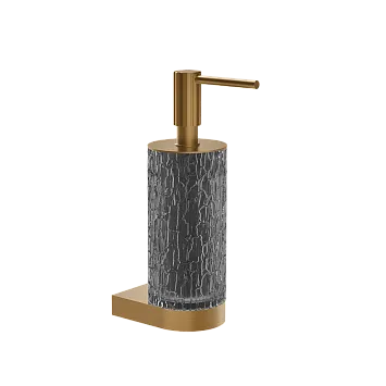 Gessi Incastri Дозатор для жидкого мыла, подвесной, основание окрашено в цвете 726  Warm Bronze Brushed PVD