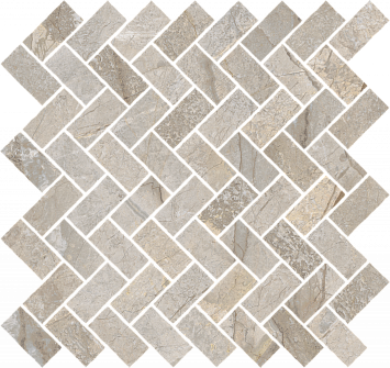 Italon Керамогранитная мозаика Stellaris Elegant Silver Cross 31,5x29,7x0,9 Матовая