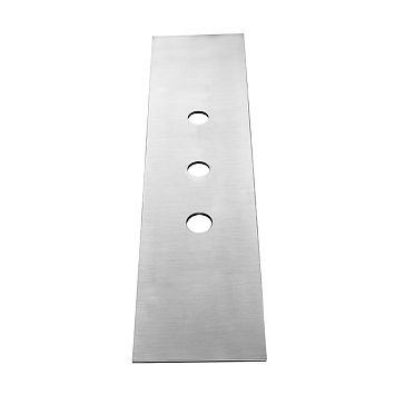 Gessi Rilievo Пластина на 3 отверстия для монтажного бокса хром