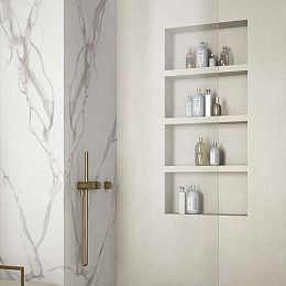 Керамогранит Infinity Resin Total Ivory Satinato 160x320x12 купить в Москве: интернет-магазин StudioArdo