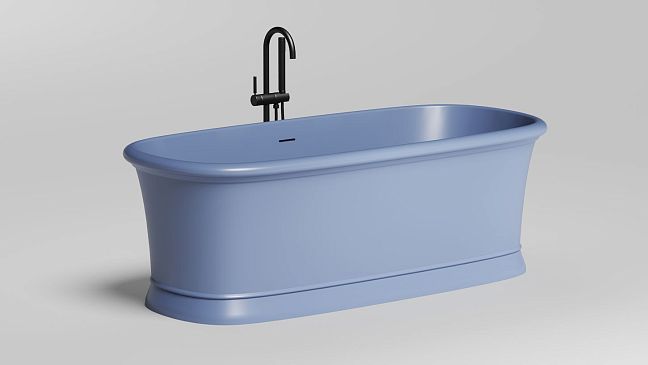 Salini Operetta Ванна отдельностоящая S-Stone 178x60x80 окраска по RAL