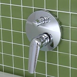 Смеситель для ванны Hansgrohe Novus Однорычажный скрытый монтаж, внешняя часть, цвет: хром купить в Москве: интернет-магазин StudioArdo