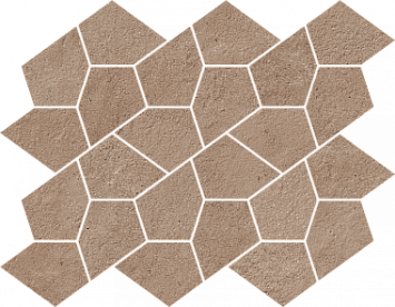 Мозаика Italon Eternum Gold Mosaico Kaleido 35,6x27,6 620110000196