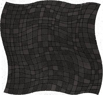 Микромозаика Sergio Savino Volo Decorato 29,5x31,5 Nero Africa