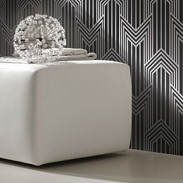 Керамогранит Petracers Swing Geometria Silver Sterling Su Nero Matt 60x60 купить в Москве: интернет-магазин StudioArdo